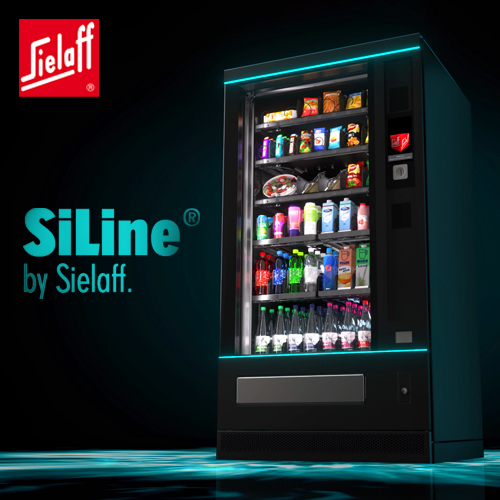 Ein gefüllter SiLine Automat 