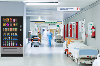 SiLine Snack und Combi Automat im Krankenhaus