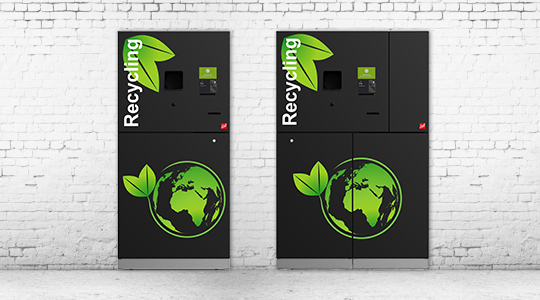 Zwei Automaten nebeneinander