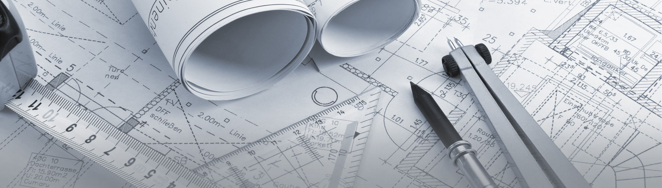 Représentation d'un dessin technique avec un outil de dessin