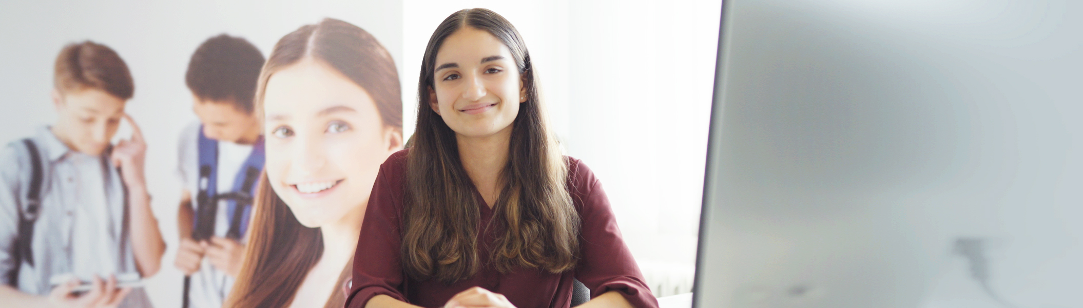 Eine Industriekauffrau