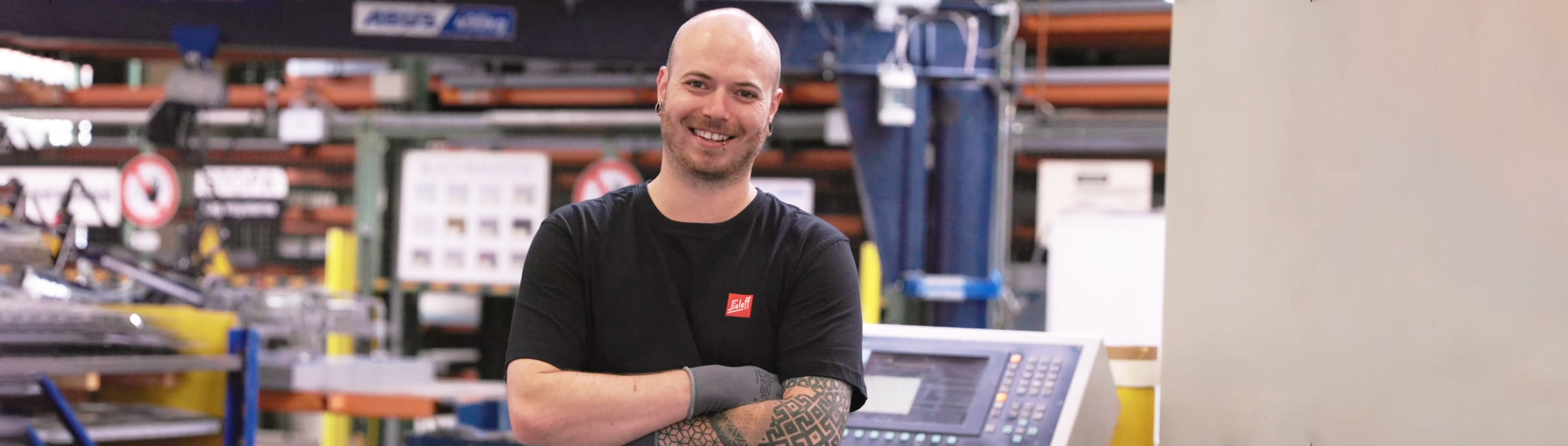 Ein Maschinen- und Anlagenführer