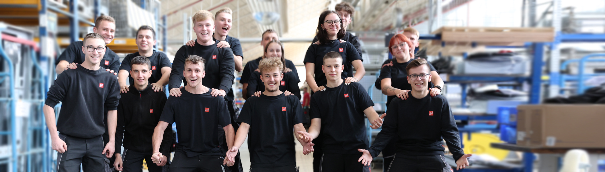 Gruppenbild der Sielaff-Azubis