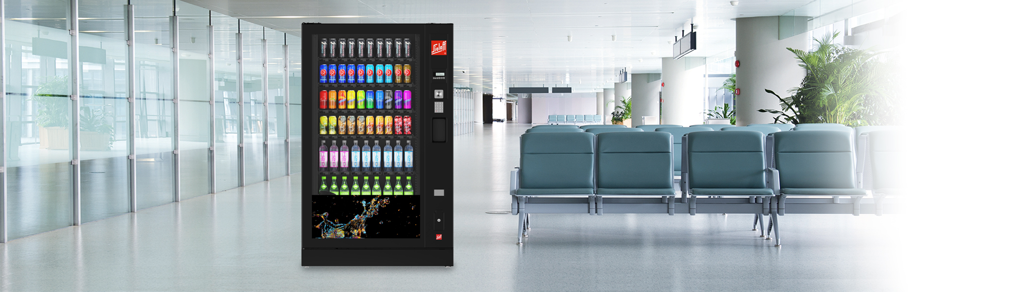 Ein Sielaff Robimat X in einem öffentlichen Gebäude