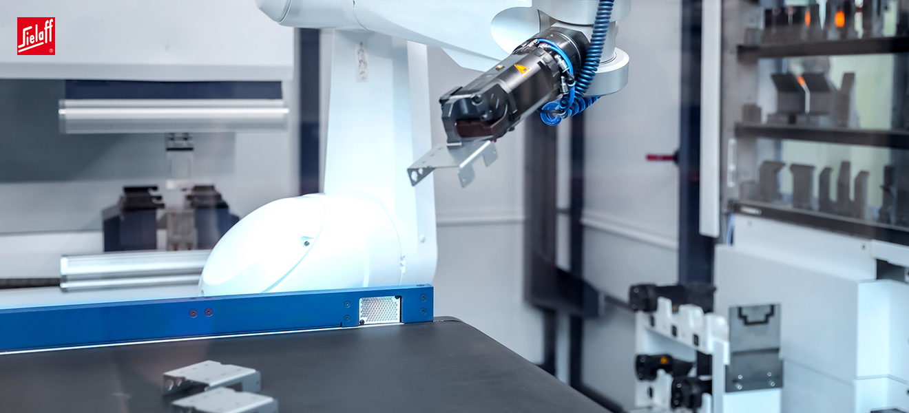 Eine moderne Maschine 