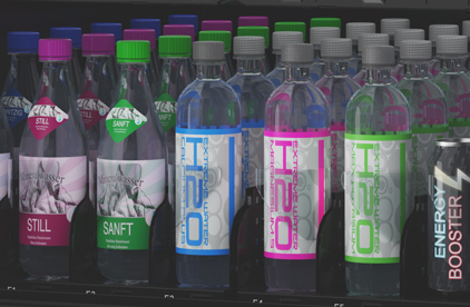 Schieberwarenfächer (variantenabhängig)