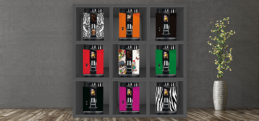 Ein Bild mehrerer Espressomaschinen