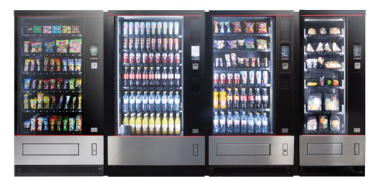 Ein Bild mehrerer Automaten