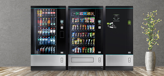 Ein Bild mehrerer Automaten